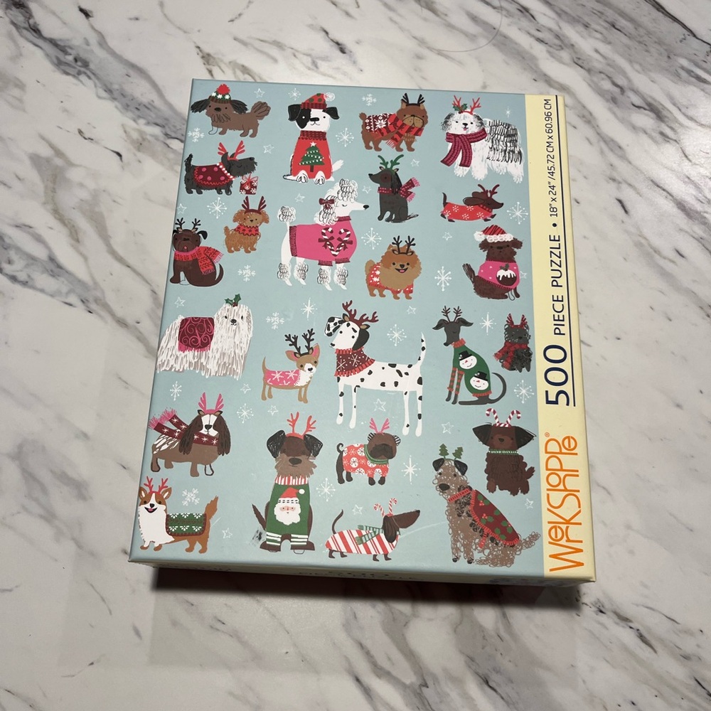 Animal Christmas Puzzle - 500 Pieces WerkShoppe